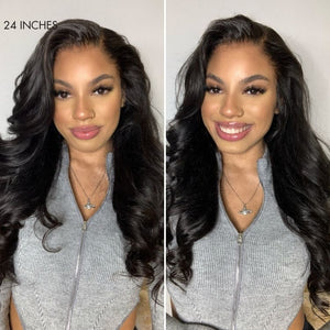 Hair Icon | Glueless 7x6 Closure HD Lace Loose Body Wave Long Wig Pre-Cut Lace
