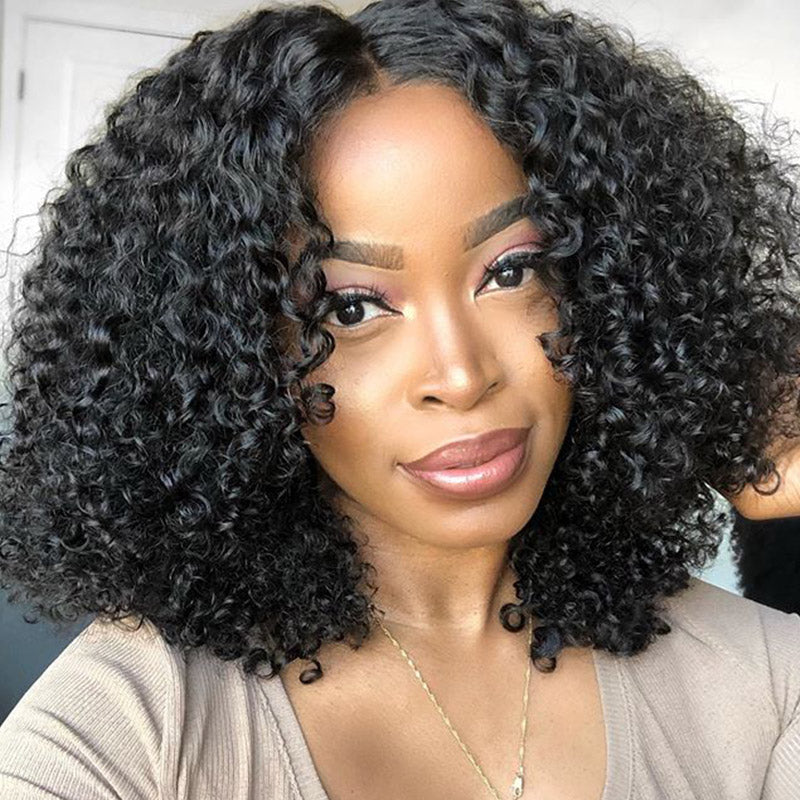 Hair icon |  Upart Wig Natural Black Kinky Curly