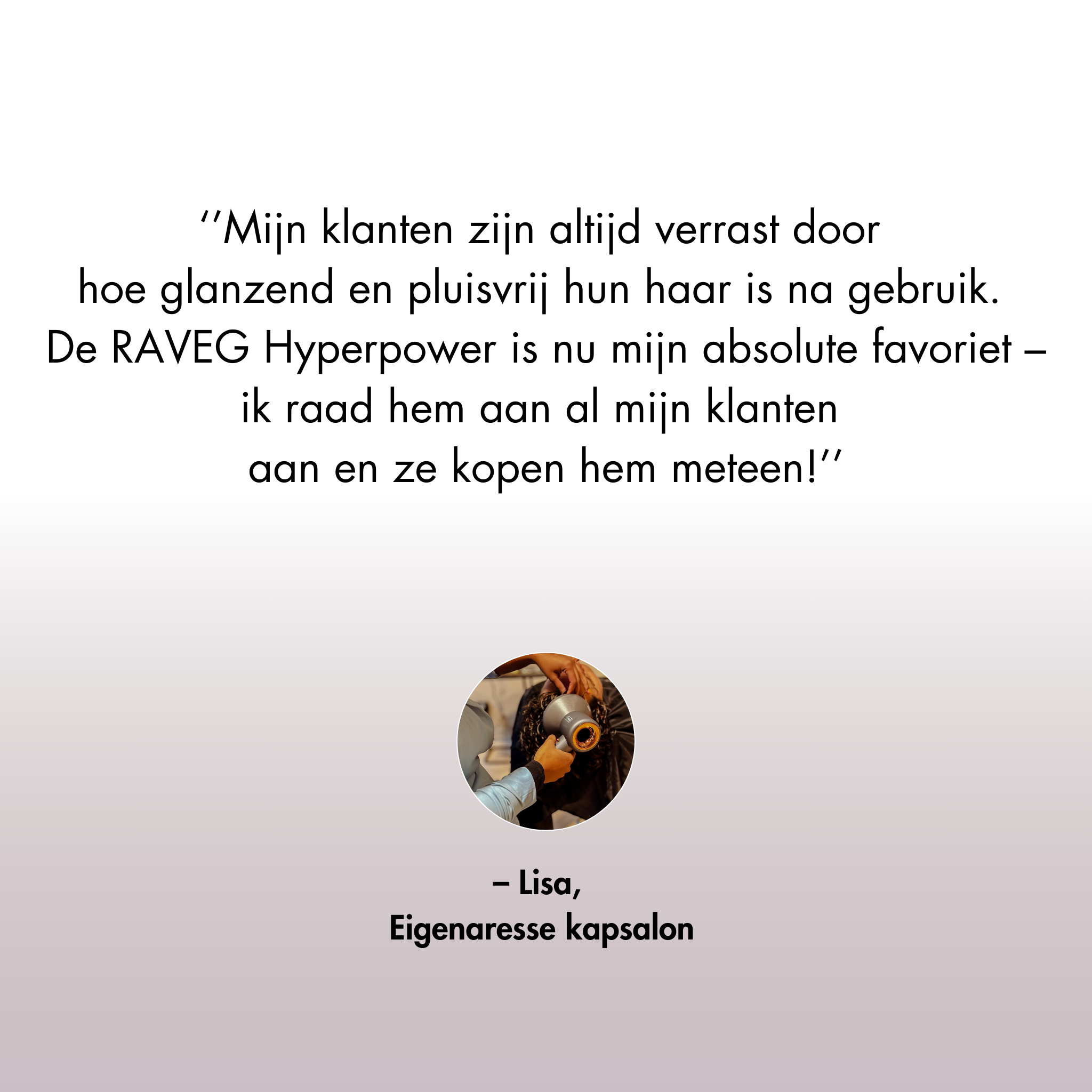 Hair Icon | RAVEG Hyperpower Haardroger