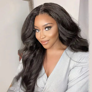 Hair Icon | Kinky Straight HD Lace Wig Human Hair Wigs