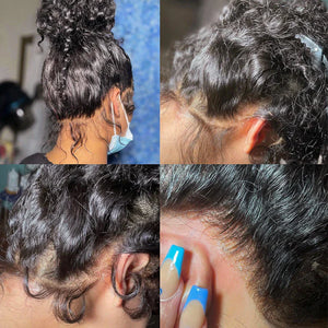 Hair Icon |  Invisi Drawstring 360 Water Wave Pre-Cut Lace Wear Go Wig Pre-Bleached Knots Glueless Wigs