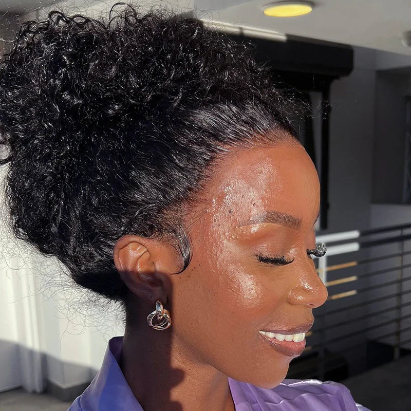 Hair Icon |  Invisi Drawstring 360 Water Wave Pre-Cut Lace Wear Go Wig Pre-Bleached Knots Glueless Wigs
