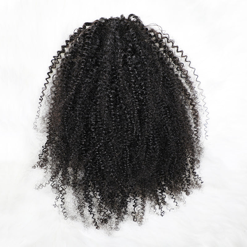 Hair Icon | Afro Curly Ponytail With Clip In 100% Human Hair