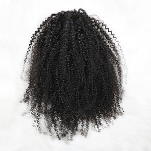 Hair Icon | Afro Curly Ponytail With Clip In 100% Human Hair