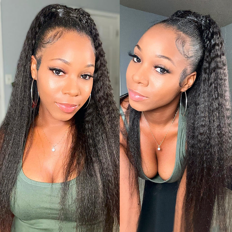 Hair Icon | Kinky Straight Ponytail