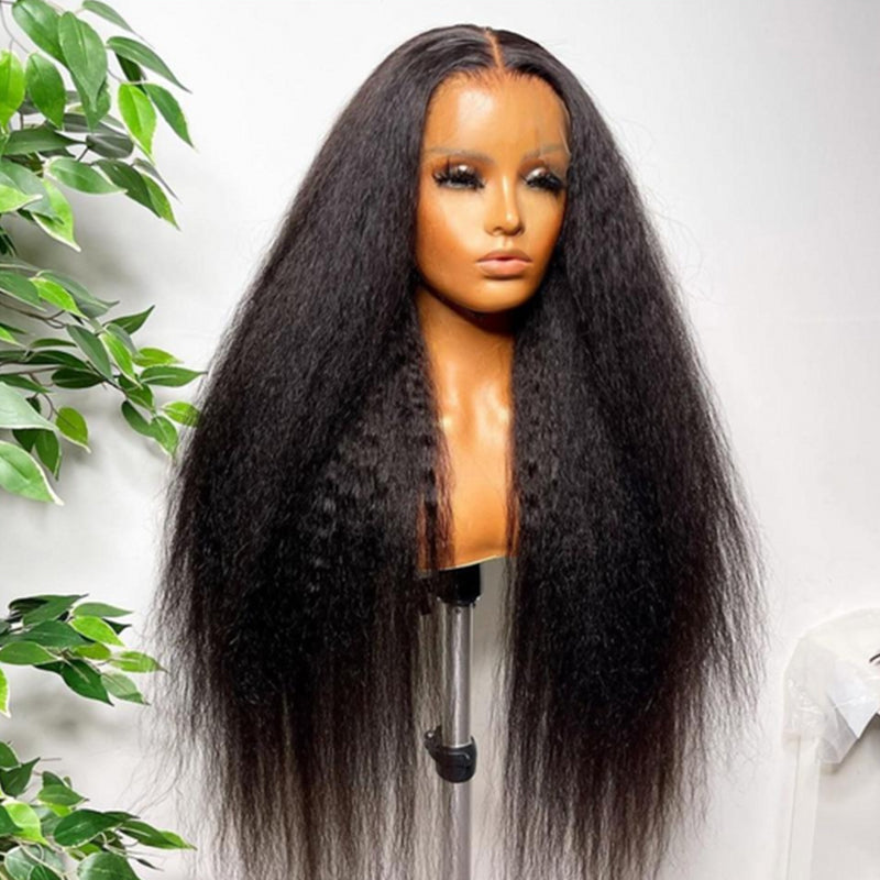 Hair Icon | Kinky Straight HD Lace Wig Human Hair Wigs