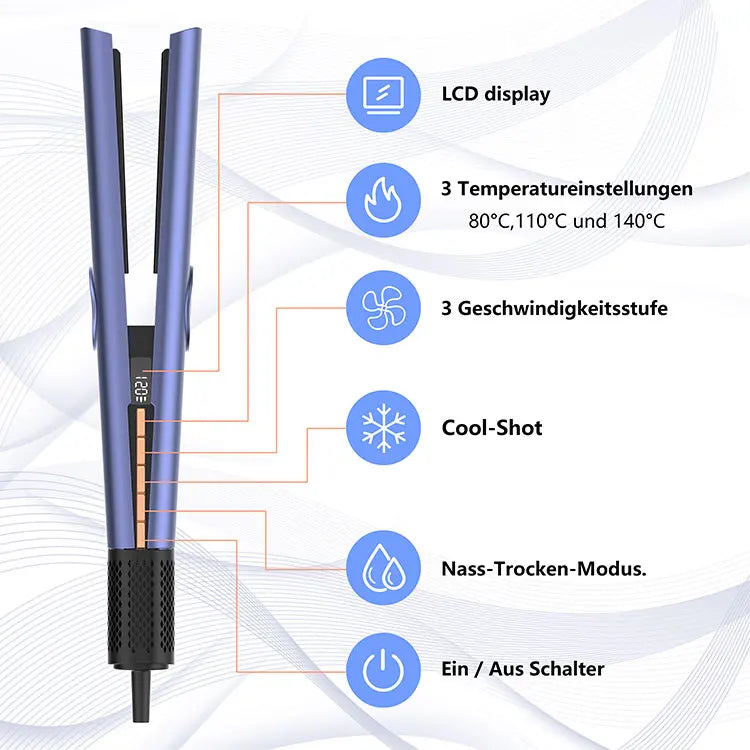 Hair Icon | ZEXI Titanium ceramic haardroger