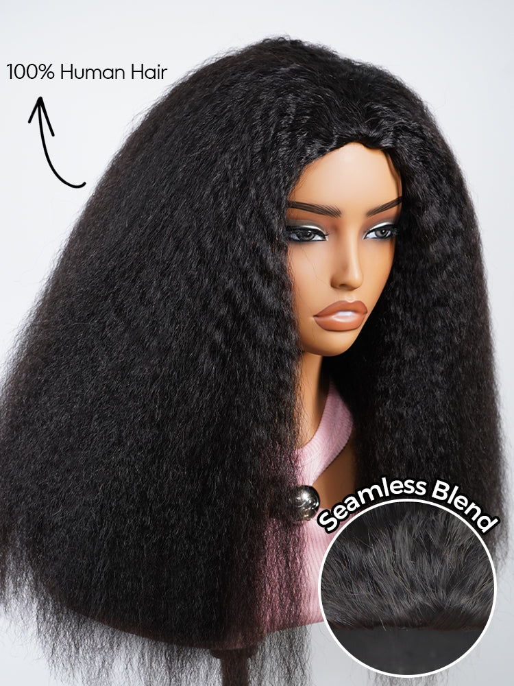 NAYA  Natural Straight Half Wig