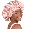 Hair Icon | Non-Slip Satin Bonnet met Stretchy Band