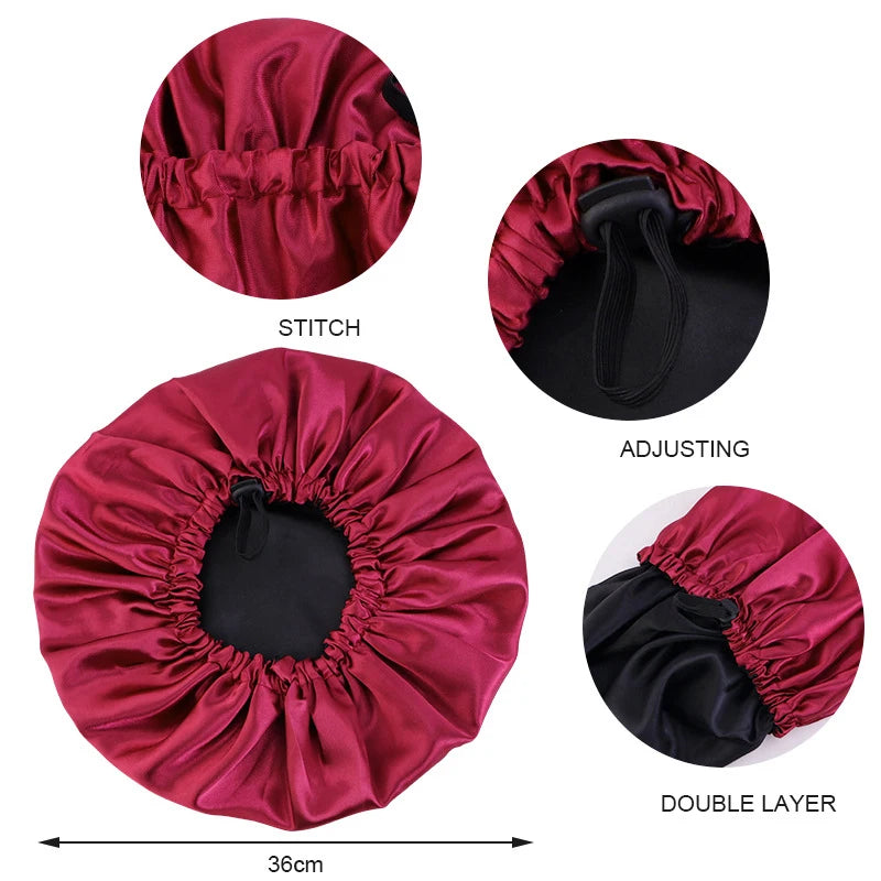 Hair Icon | Silk Fabric Bonnet