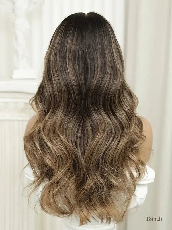 Hair Icon | Espresso Bronde Balayage Lace Front Pruik