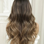 Hair Icon | Espresso Bronde Balayage Lace Front Pruik