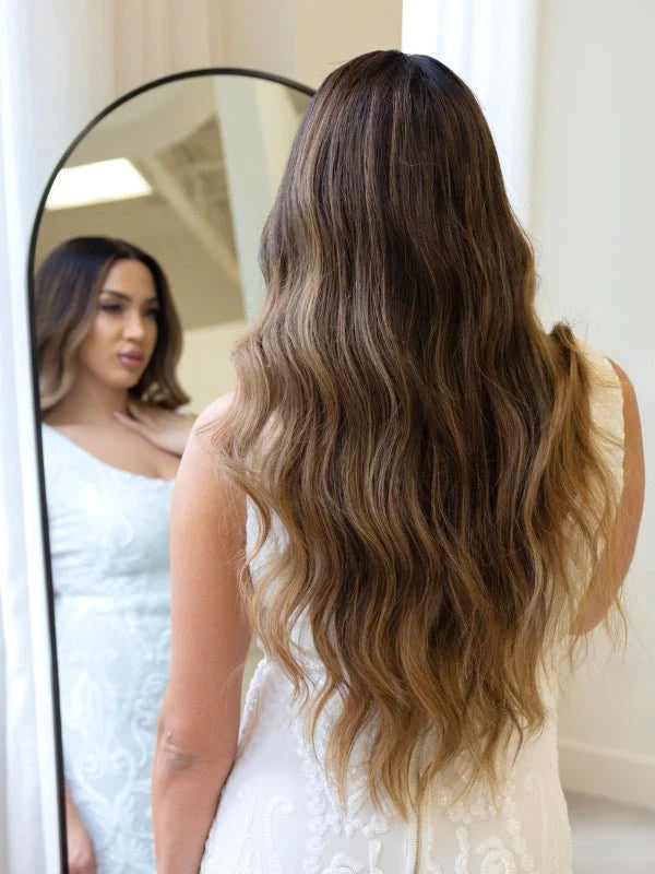 Hair Icon | Espresso Bronde Balayage Lace Front Pruik