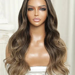 Hair Icon | Espresso Bronde Balayage Lace Front Pruik