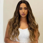 Hair Icon | Espresso Bronde Balayage Lace Front Pruik