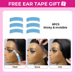Hair Icon |  Invisi Drawstring 360 Water Wave Pre-Cut Lace Wear Go Wig Pre-Bleached Knots Glueless Wigs