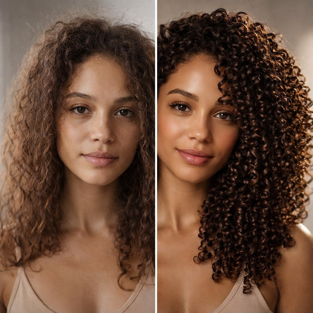 Hair Icon Curly Brush