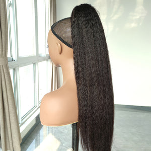 Hair Icon | Kinky Straight Ponytail