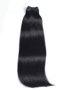Hair Icon |Jet Black Straight Weave Extensions