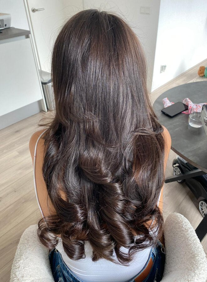 Hair Icon | Coffee Brown Straight bundle