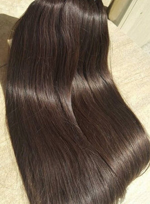 Hair Icon | Coffee Brown Straight bundle