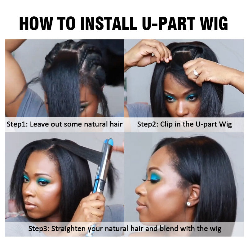 Hair icon | Upart Wig Natural Black Loose Deep