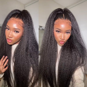 Hair Icon | Kinky Straight HD Lace Wig Human Hair Wigs