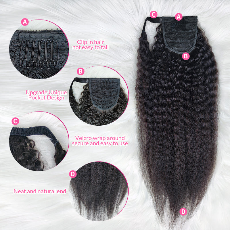Hair Icon | Kinky Straight Ponytail