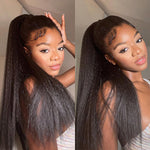 Hair Icon | Kinky Straight Ponytail