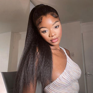 Hair Icon | Kinky Straight Ponytail