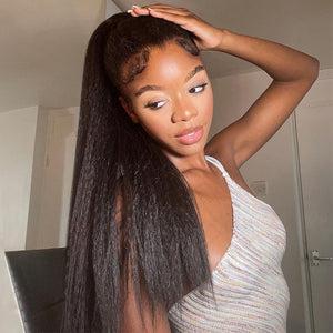 Hair Icon | Kinky Straight Ponytail